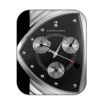 Hamilton汉米尔顿经典三角形黑色表盘.clock