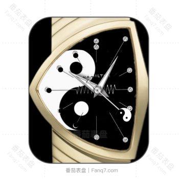 Hamilton汉米尔顿阴阳八卦动态表盘.clock