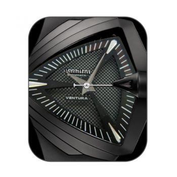 Hamilton汉米尔顿三角形黑色蜂窝经典表盘.clock