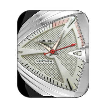 Hamilton汉米尔顿三角形白色蜂窝经典表盘.clock