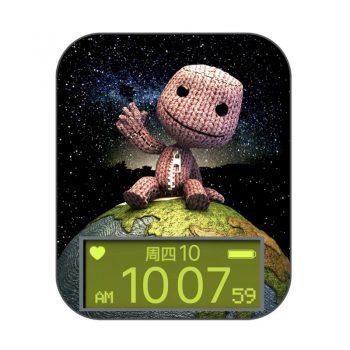 LBP digital 佳能树人格鲁特坐在地球上美国漫威系列表盘.clock