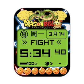 Dragon Ball七龙珠绿色表盘.clock