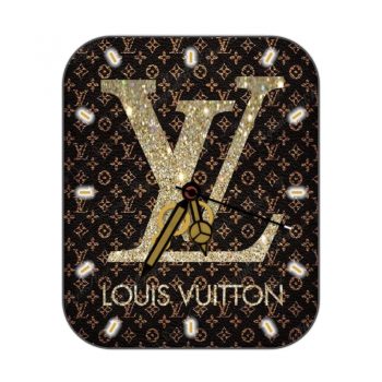 LOUIS VUITTON路易斯威登火焰花碎钻logo表盘.clock