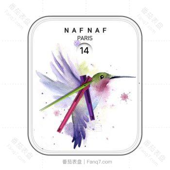 NAF NAF(娜芙娜芙)唯美小鸟表盘.clock
