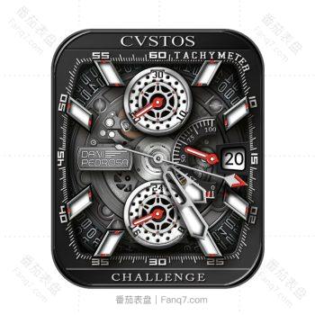 卡斯托斯CVSTOS高级动态机械齿轮旋转表盘.clock