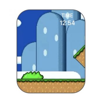 Super Mario 超级玛丽游戏界面表盘.clock