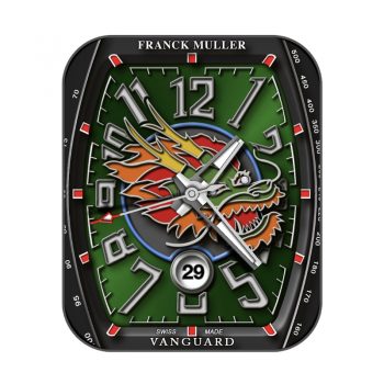 Franck Muller 法兰克穆勒绿渐变多彩小青龙高级表盘.clock