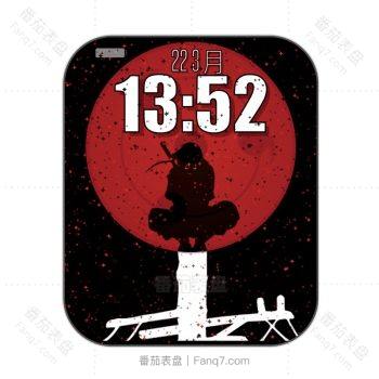 Itachi日本漫画《火影忍者》宇智波鼬卡通表盘.clock