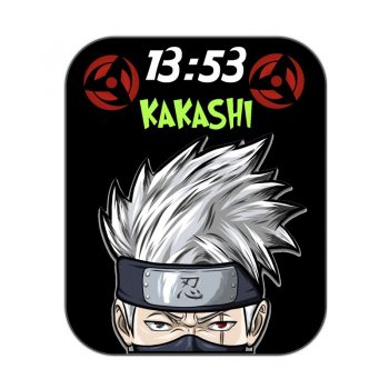 Kakashi 日本漫画《火影忍者》旗木卡卡西卡通表盘.clock