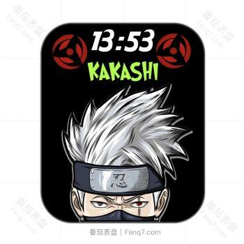 Kakashi 日本漫画《火影忍者》旗木卡卡西卡通表盘.clock