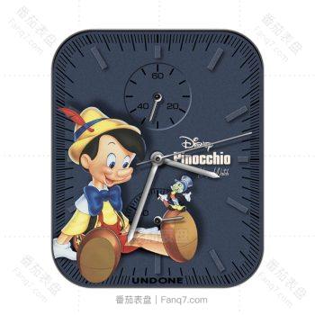 Undone昂当DisneyClassic迪士尼经典系列Pinocchio皮奇诺表盘.clock