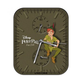 Undone昂当DisneyClassic迪士尼经典系列PeterPan彼得潘绿色表盘.clock