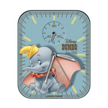 Undone昂当DisneyClassic迪士尼经典系列DUMRD大象蓝色表盘.clock