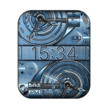 BeyBlade战斗陀螺蓝色动态表盘.clock