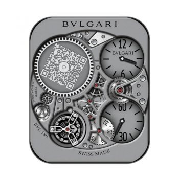 BULGARI 宝格丽Octo Finissimo 灰色机械表盘.clock