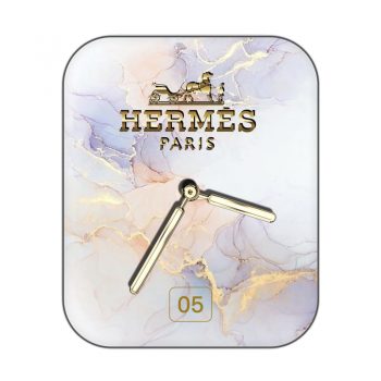 hermes爱马仕橙轻奢风表盘.clock