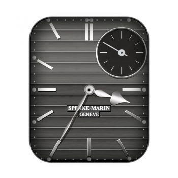 Speake-Marin英伦风格黑色条纹简约表盘.clock