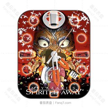 宫崎骏动画日本动漫JEC-GHIBLI Spirited Away千与千寻表盘.clock