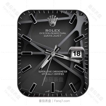 Gentleman’s DateJust Rolex劳力士浮雕立体酷黑高级表盘.clock