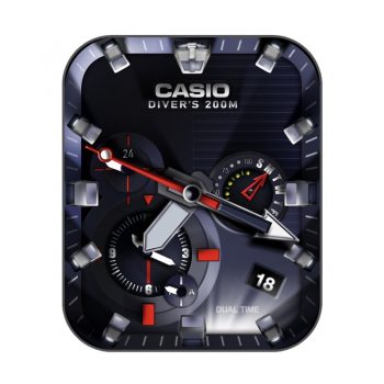 G-SHOCK GWF-A1000卡西欧深紫红仪表表盘.clock