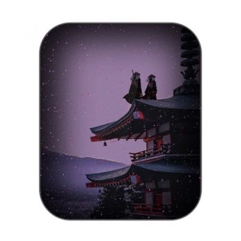 Star Gazing月黑风高刺客在屋顶表盘.clock