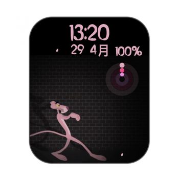 DDPink.Panther粉红顽皮豹悄悄走路动态表盘.clock