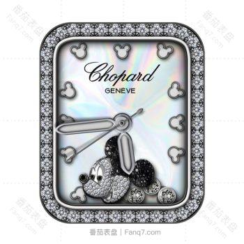 米奇满天星迷幻色彩镭射风格轻奢主义表盘.clock