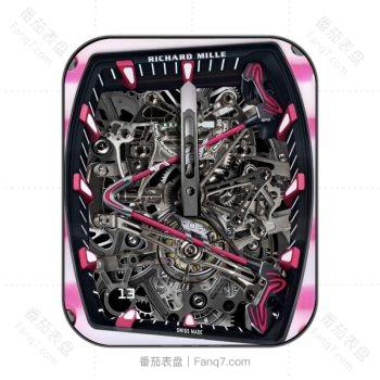 理查德米勒Richard MIlle RM 38-02手动上链陀飞轮限量生产 50 枚表盘.clock
