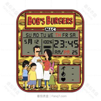 Mojo and Charm – Bob’s Burgers C+鲍勃汉堡店卡通动画可爱表盘.clock