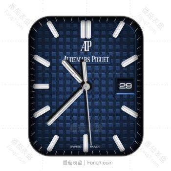 AP爱彼Audemars Piguet深蓝格子皇家橡树高级表盘.clock