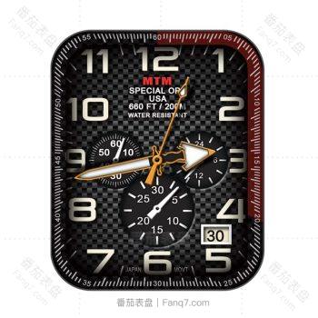 MTM BLACK OPS PATRIOT美国MTM户外特种部队系列-爱国者PATRIOT表盘.clock
