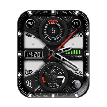 RLMade 125复古黑色表盘.clock