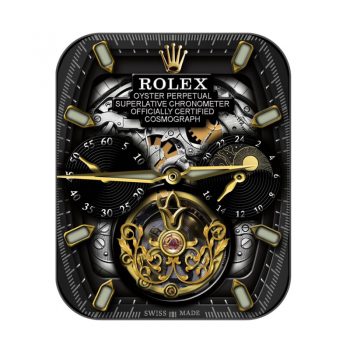 ROLEX劳力士黑色机械表盘.clock