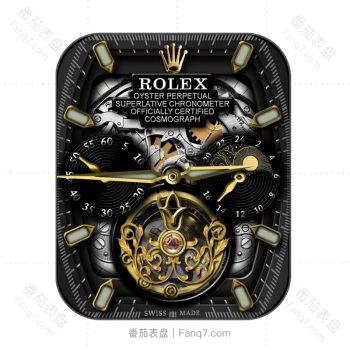 ROLEX劳力士黑色机械表盘.clock