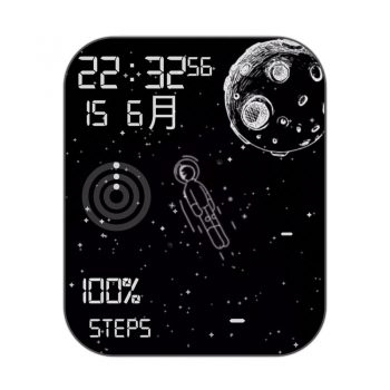 太空人DD Astronaut black月亮宇航员网红新款表盘.clock
