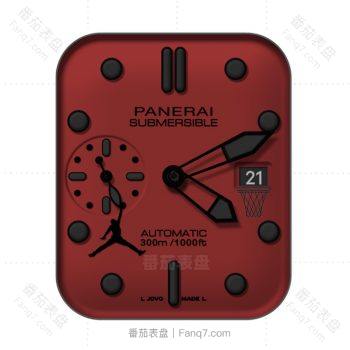 Panerai 沛纳海Jumpman乔丹飞人红色表盘.clock