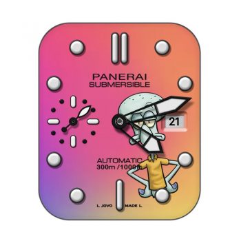 Panerai 沛纳海SubersibleQuarantaBianco潜行系列海绵宝宝章鱼哥表盘.clock