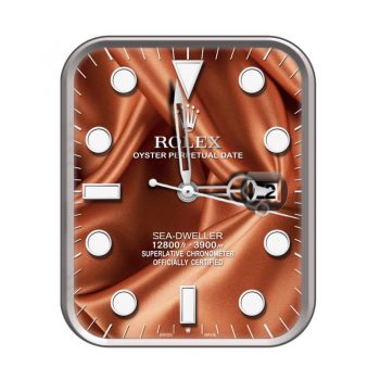 Rolex 劳力士橙色丝绸表盘.clock