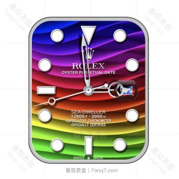 rolex劳力士彩色表盘.clock