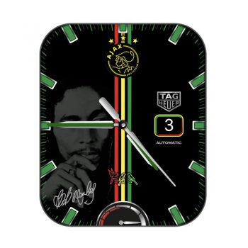 TAG HEUER泰格豪雅AFC Ajax荷兰足球俱乐部阿贾克斯表盘.clock