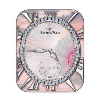 AP爱彼Audemars Piguet粉色花朵高级表盘.clock