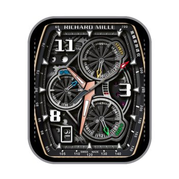 中文版RICHARDMILLE RM72-01飞返计时机械表盘.clock
