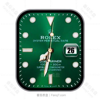 ROLEX劳力士绿水鬼白金高级贵族表盘.clock&clock2