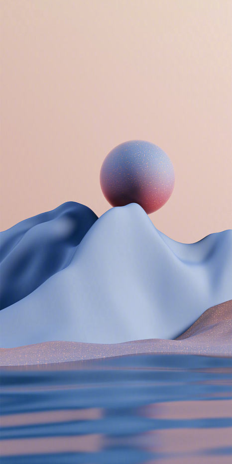 ColorOS 12全套内置高清壁纸原图 OPPO 手机官方简约壁纸 9P