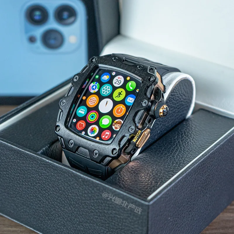 改里查德莲花机械套件适用于AppleWatch苹果手表S系列手表