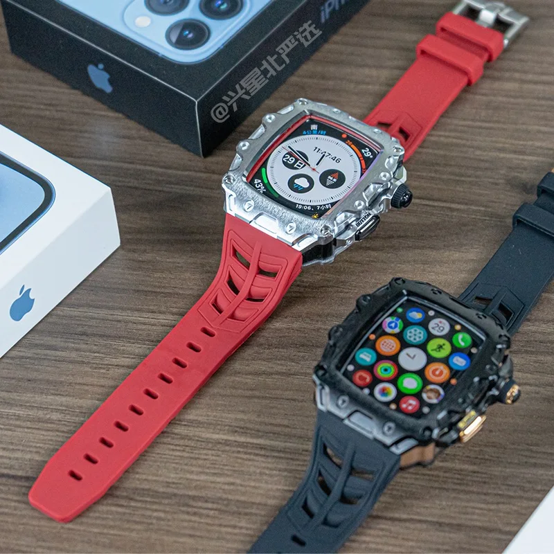 改里查德莲花机械套件适用于AppleWatch苹果手表S系列手表