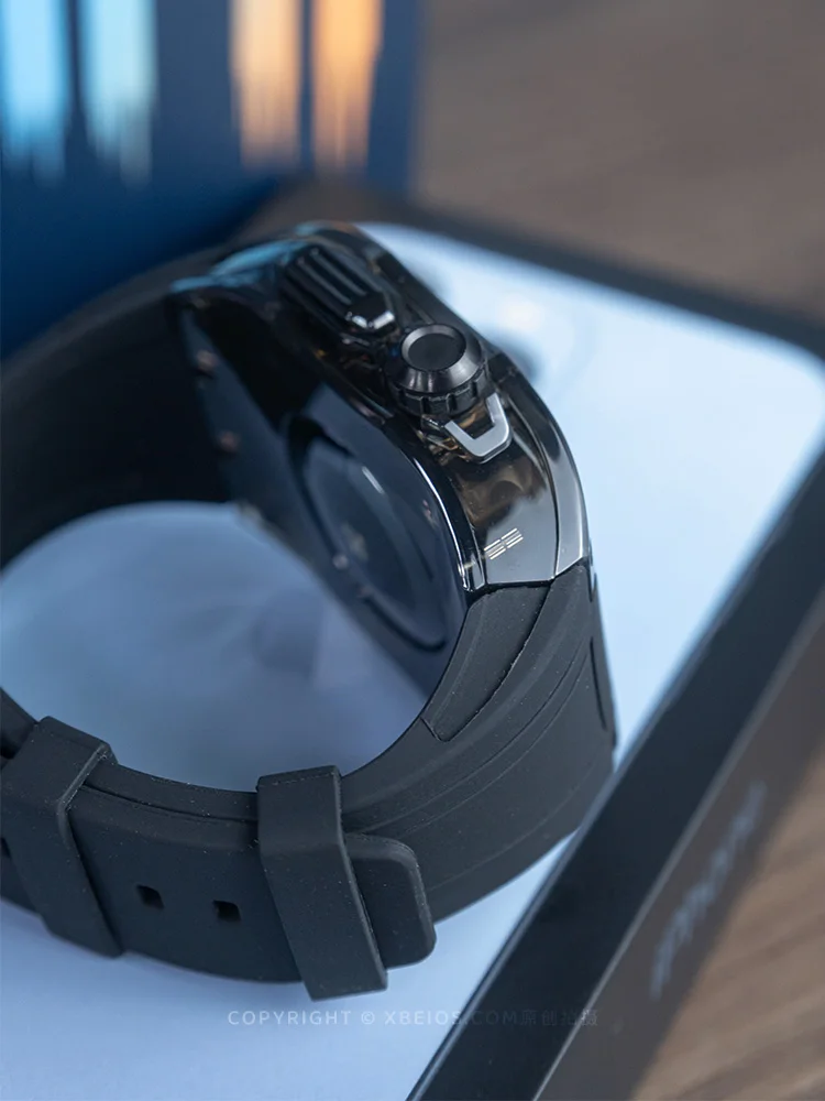 高级冰绿半透明冰川保护壳适用于苹果手表AppleWatch 型号XBEIOS-0520